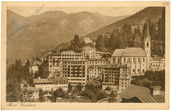 bad gastein, ortsansicht bad gastein, ortsansicht