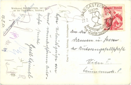 bad gastein, ortsansicht