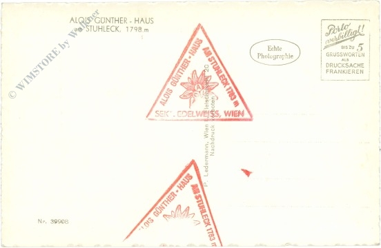 spital am semmering, alois günther haus am stuhleck