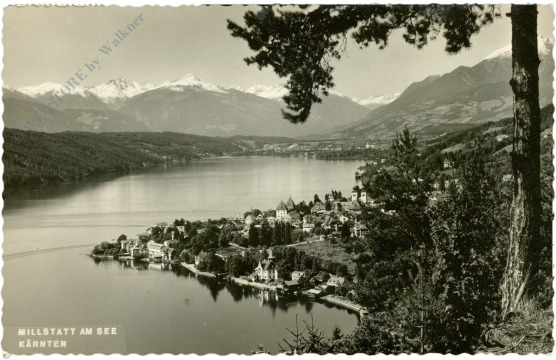 millstatt am see, ortsansicht