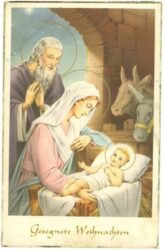 weihnachten, krippenszene