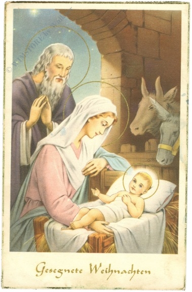 weihnachten, krippenszene