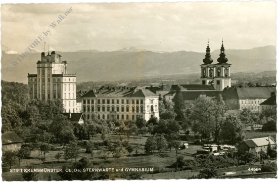 kremsmünster, stift, sternwarte und gymnasium
