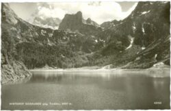 gosau, hinterer gosausee gegen torstein
