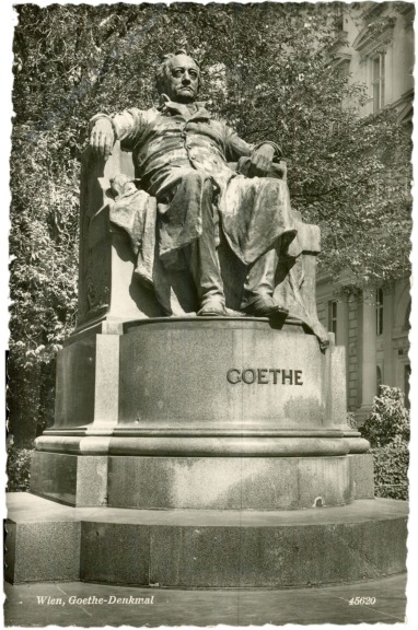 wien 1, goethe denkmal