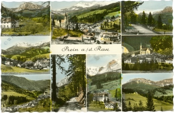 prein an der rax, multiansicht