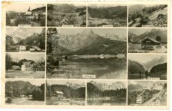 grünau, almtal, multiansicht