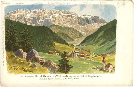 wolkenstein, hotel krone