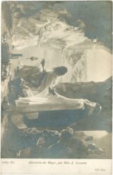 weihnachten: krippenszene