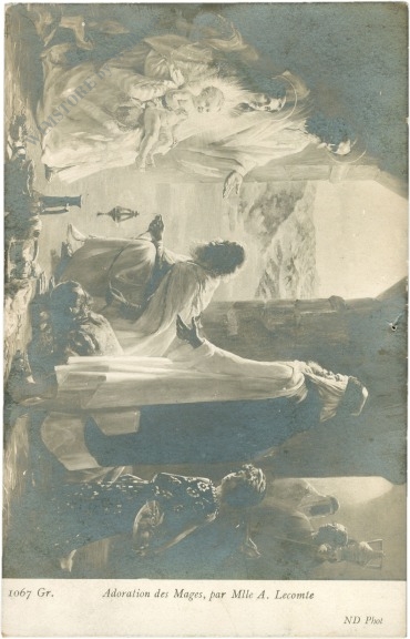 weihnachten: krippenszene