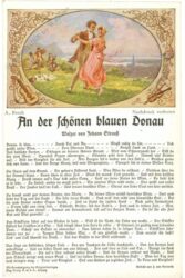 an der schönen blauen donau...
