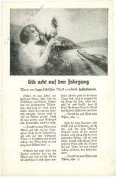 gib acht auf den jahrgang...
