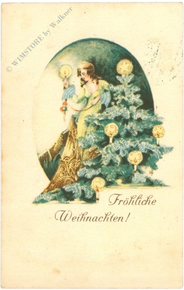 weihnachten, engel beim baum weihnachten, engel beim baum