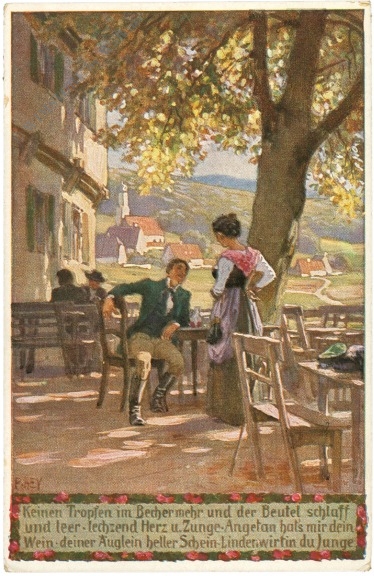 keinen tropfen im becher mehr...