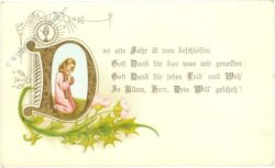 neujahr, das alte jahre ist nun beschlossen...