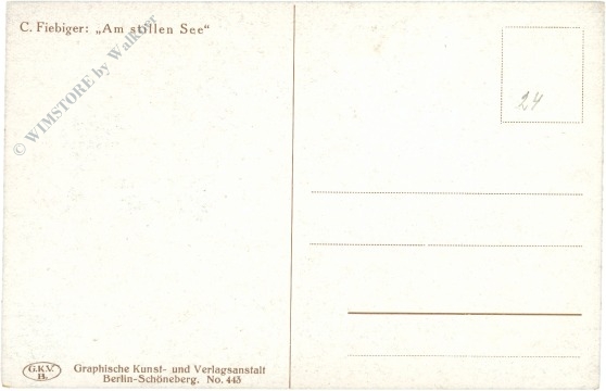 fiebiger, c.: am stillen see