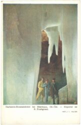 dachstein, eisriesenhöhle, eisportal im ii. eisabgrund