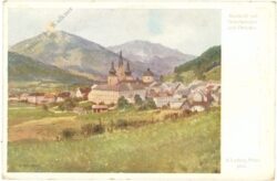 mariazell, mit gemeindealpe und Ötscher
