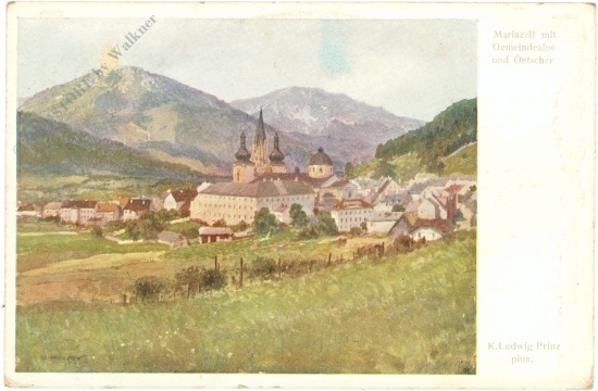 mariazell, mit gemeindealpe und Ötscher mariazell, mit gemeindealpe und Ötscher