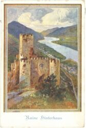 spitz an der donau, ruine hinterhaus