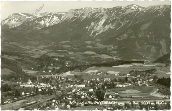 payerbach, gegen die rax payerbach, gegen die rax
