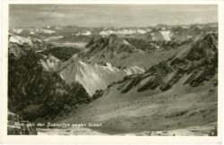 grainau, blick von der zugspitze gegen süden