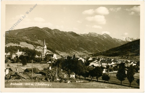 radstadt, ortsansicht