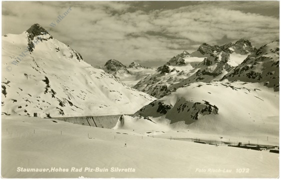gaschurn, staumauer, hohes rad, piz buin, silvretta gaschurn, staumauer, hohes rad, piz buin, silvretta