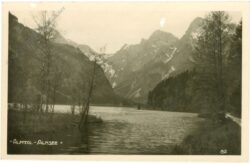 grünau, almtal, almsee