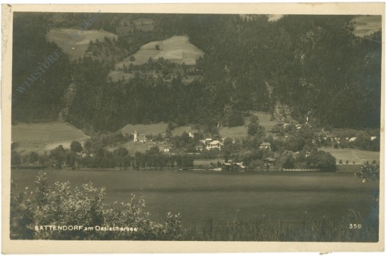 sattendorf am ossiachersee, ansicht