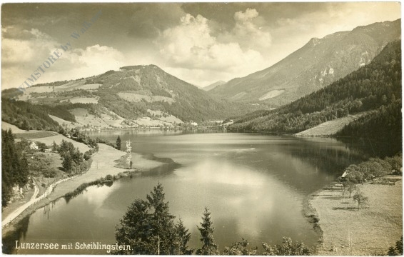 lunzersee, mit scheiblingstein