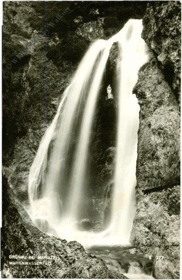 grünau, bei mariazell, marienwasserfall
