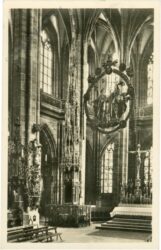 nürnberg, sakramentshäuschen in der lorenzkirche