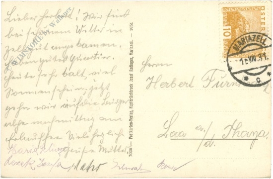 mariazell, mit den zellerhüten