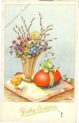 ostern, verpacktes osterei