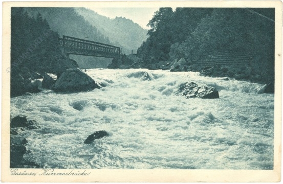 gesäuse, kummerbrücke