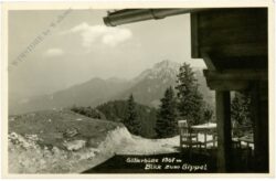 kernhof, göllerhütte, blick zum gipfel