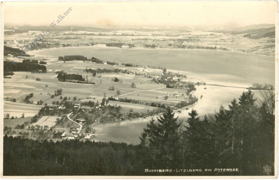 buchberg litzlberg am attersee, ortsansicht