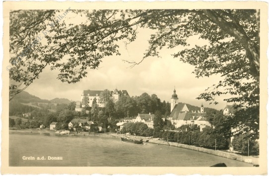 grein an der donau, ortsansicht