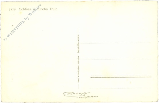 thun, schloss und kirche