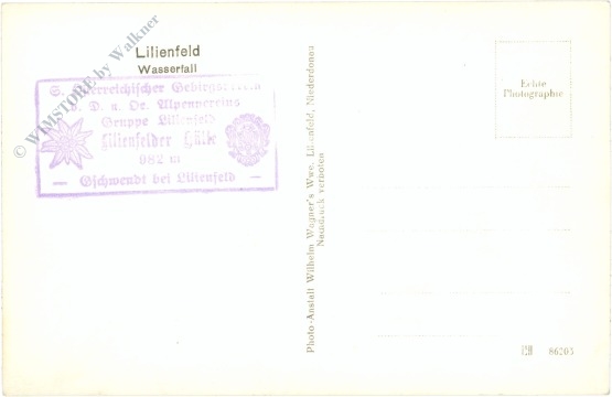 lilienfeld, wasserfall