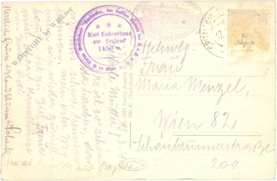 spital am semmering, karl lechnerhaus mit stuhleck
