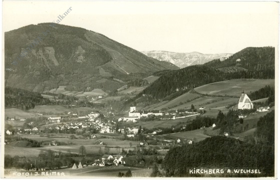 kirchberg am wechsel, ortsansicht