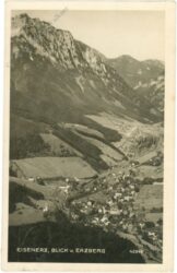 eisenerz, blick vom erzberg
