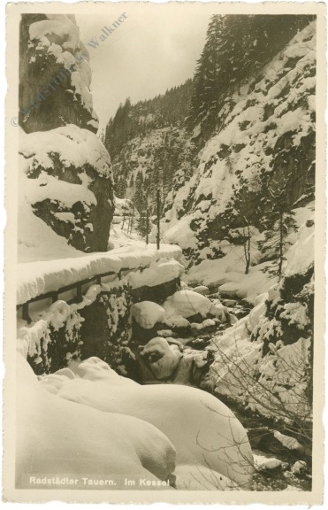 radstädter tauern, im kessel