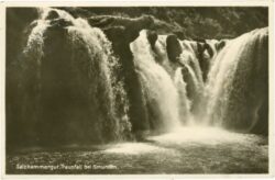 gmunden, traunfall