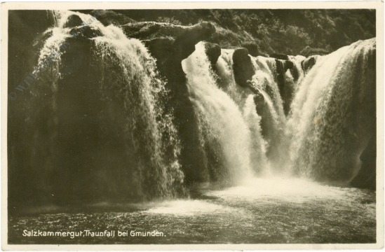 gmunden, traunfall