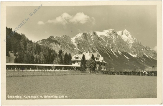 gröbming, kuranstalt mit grimming