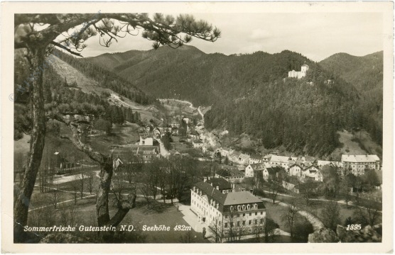 gutenstein, ortsansicht gutenstein, ortsansicht