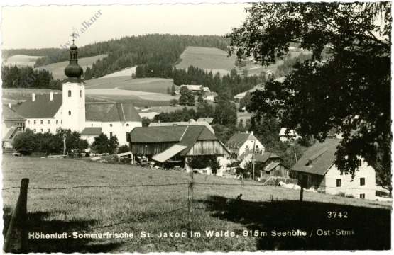 st. jakob im walde, ortsansicht st. jakob im walde, ortsansicht